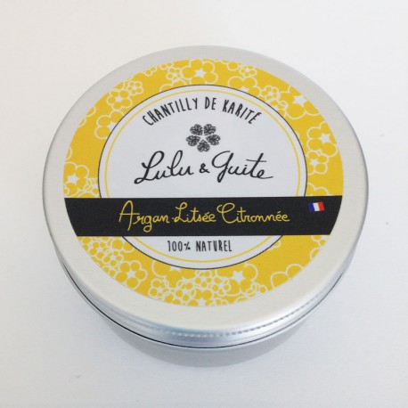 CHANTILLY DE KARITE ARGAN-LITSEE CITRONNEE